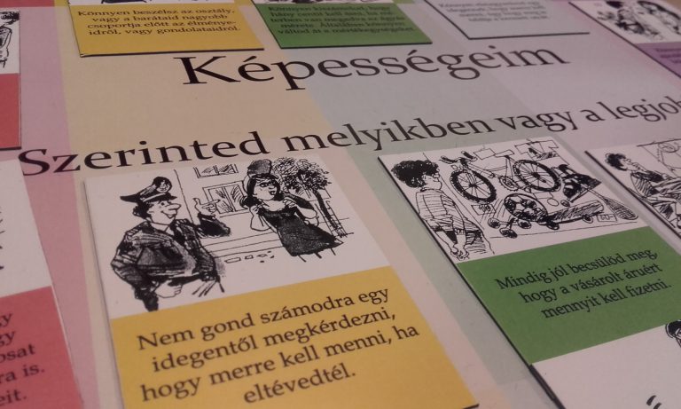 Érdeklődés és Képesség táblajáték